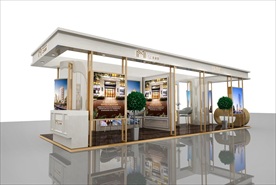 银城悦见山巡展设计