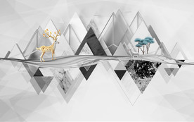 别墅欧式装饰画 TIF分层