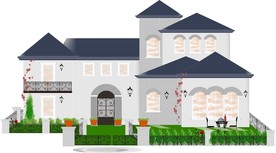 别墅建筑效果图