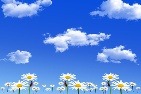 蓝天白云