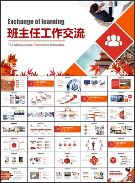 班主任工作交流汇报PPT