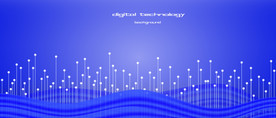 矢量图科技数字背景图