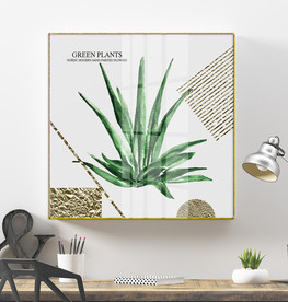 现代北欧小清新植物装饰画