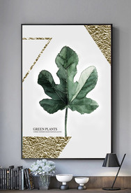 现代北欧小清新植物装饰画