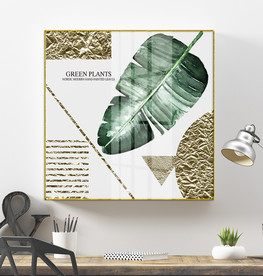 现代北欧小清新植物装饰画