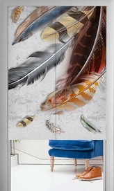 门帘窗帘卷帘遮光帘卷帘图案图片