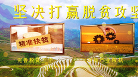 乡村扶贫PR模板