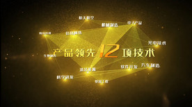 公司业绩展示AE模板