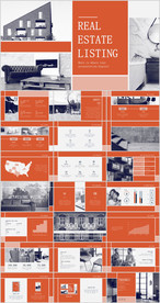 橙色项目汇报PPT