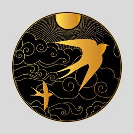 中国风图案燕子