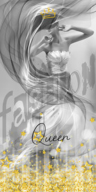 欧美美女时尚女王装饰画玄关