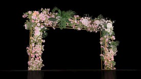 婚庆婚礼 绿植花门