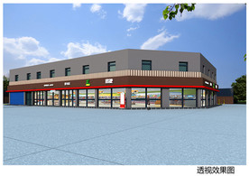 2019中石化最新标准站 站房