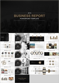 PPT模板 商业 大气 简约