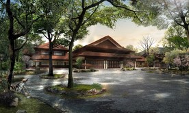 中式民宿别墅设计效果图