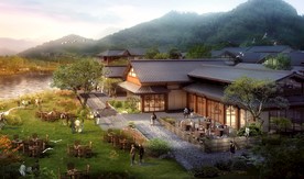 中式别墅设计效果图