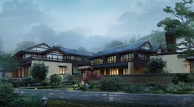 民宿建筑设计外观效果图