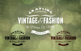 徽标奖章字体设计