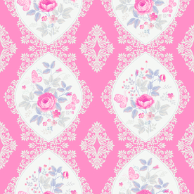 粉色花纹