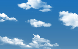 蓝天白云