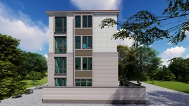 别墅建筑外观设计效果图