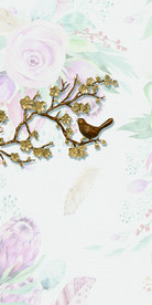 花鸟欧式玄关画 TIF分层