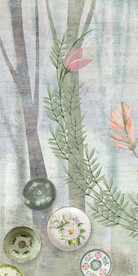 北欧欧式玄关画 TIF分层