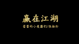 赢在江湖 歌词pr模板