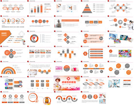 高档医药代表护理汇报PPT