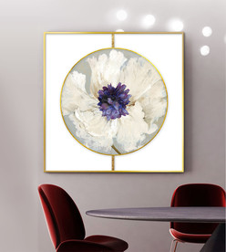 现代简约鲜花花朵装饰画