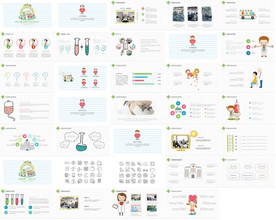 清新简约生物医药医学科学PPT