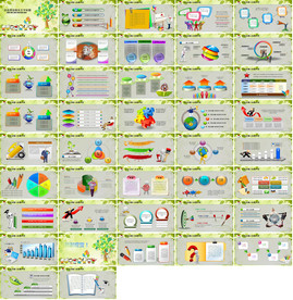 简约手绘开学报告教育培训PPT