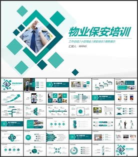 物业保安基础培训PPT