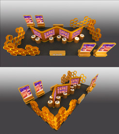 展台 展览 展示 设计 3d设