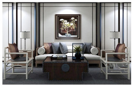 新中式沙发