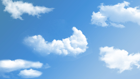 蓝天白云