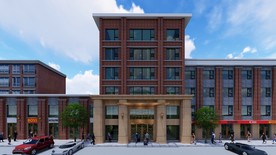 酒店门面外观设计效果图