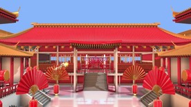 新春鼠年2020春节晚会舞台片