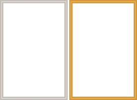 金色银色边框