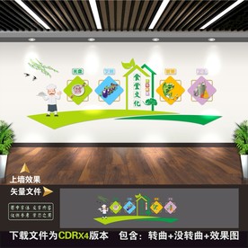 食堂文化墙