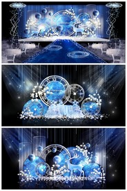 梦幻星空婚礼效果图