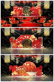 古典婚礼效果图