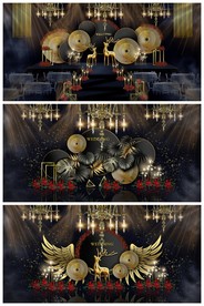 现代婚礼效果图