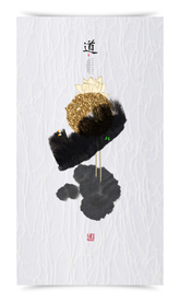 抽象意境水墨画