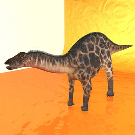 恐龙模型 动物模型 恐龙近景