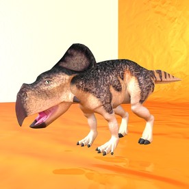 恐龙模型 动物模型 恐龙近景