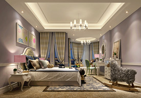 儿童房效果图 小孩房效果图