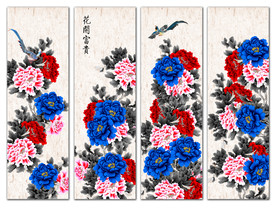 装饰画牡丹