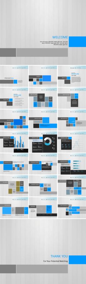 图文欧美风PPT模板