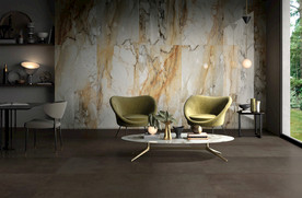 现代仿古砖 大板工装家装空间